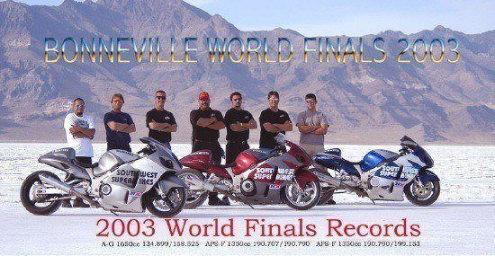Bonneville world finals 2003